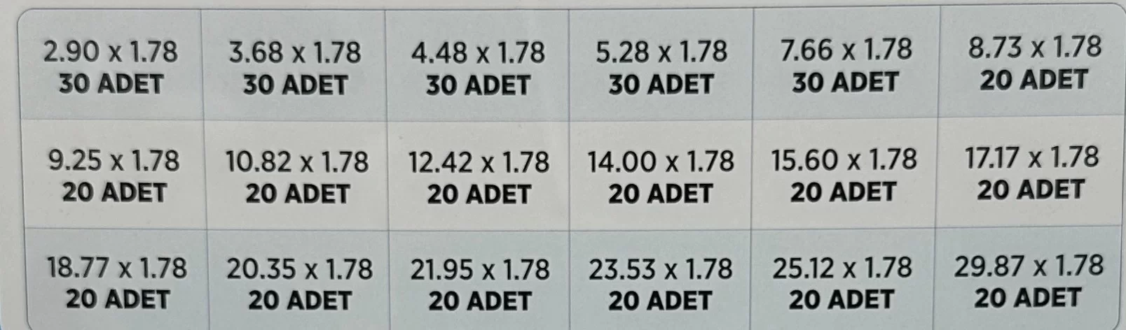 1.78 MM ORİNG SETİ 70 SHORE (Lisinya)