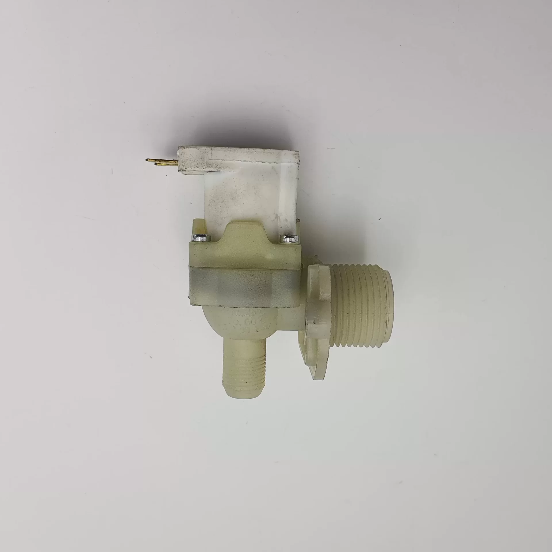 3/4 inç N.K. 220 V AC / DC 13.5 MM 90 DERECE TEKLİ SU VENTİLİ SOLENOİD VANA (Lisinya)