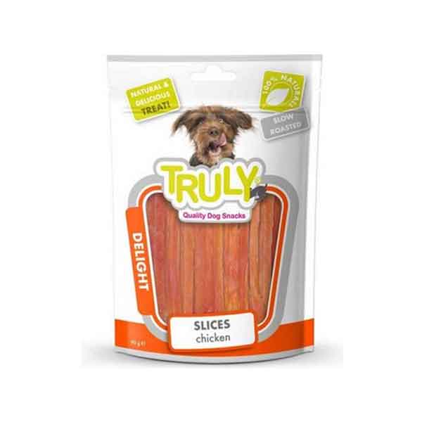 Truly Chicken Slices Köpek Ödülü 90 Gr - Lisinya