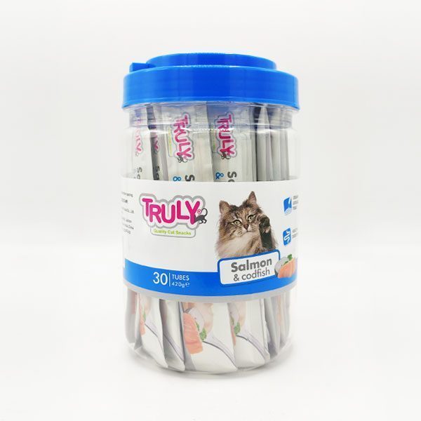 Truly Sıvı Kedi Ödülü Somon - Morina 30x14 Gr - Lisinya