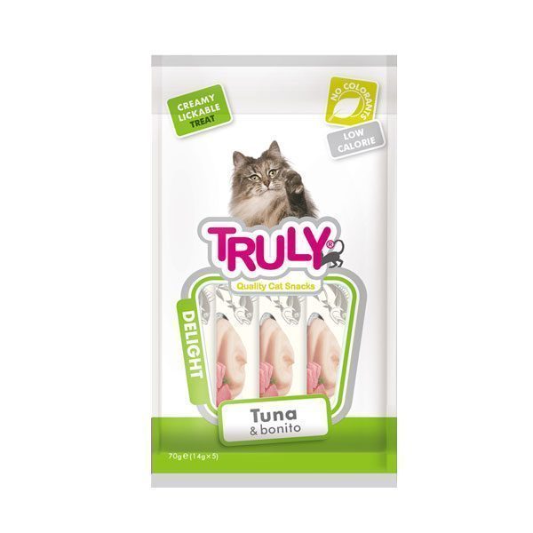 Truly Sıvı Kedi Ödülü Ton - Palamut 5x14 Gr - Lisinya