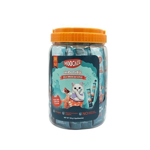 Moochie Sıvı Kedi Ödülü Ton-İstakoz 50x15 Gr - Lisinya