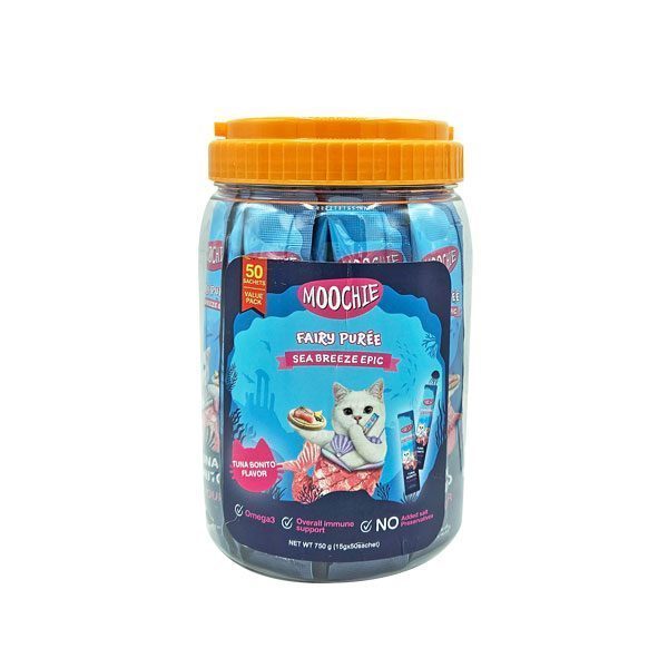 Moochie Sıvı Kedi Ödülü Ton-Palamut 50x15 Gr - Lisinya