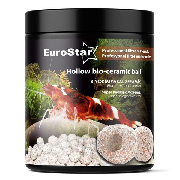 EuroStar Hollow Bio Balls Biolojik Filtre Malzemesi 1Lt 815gr - Lisinya