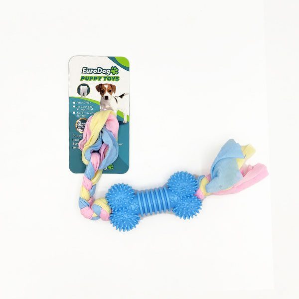 EuroDog Puppy Toys Mavi Kemik Diş Kaşıma Oyuncağı - Lisinya