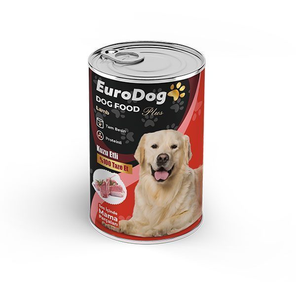 EuroDog Köpek Konservesi Kuzu Etli 415 Gr - Lisinya