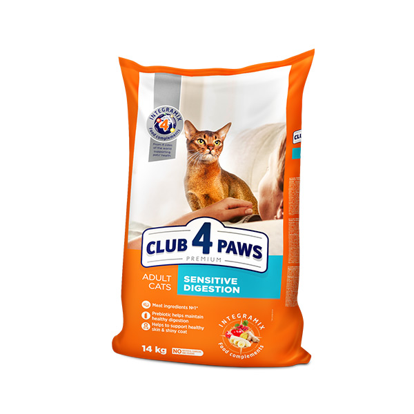 Club4Paws Premium Sensitive Digestion Yetişkin Kedi Maması 14 Kg - Lisinya