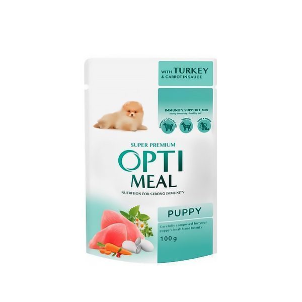 Optimeal Yav.Köp.Hin.-Hav.Pouch Sou Küç. Irk 100gr - Lisinya