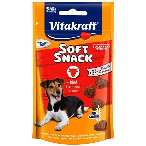 Vitakraft Yumuşak Köpek Ödül Sığır Etli 55gr 8 - Lisinya