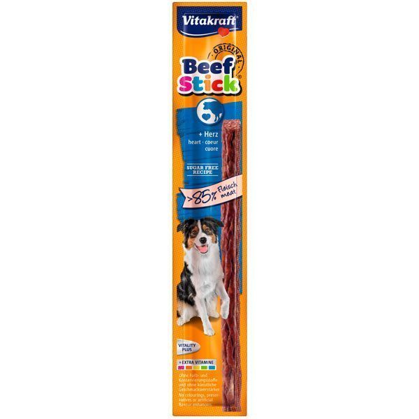 Vitakraft Beef Stick + Sığır Kalpli 12 Gr 50 - Lisinya