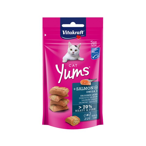 Vitakraft Somonlu Yumuşak Kedi Ödülü 40 Gr - Lisinya