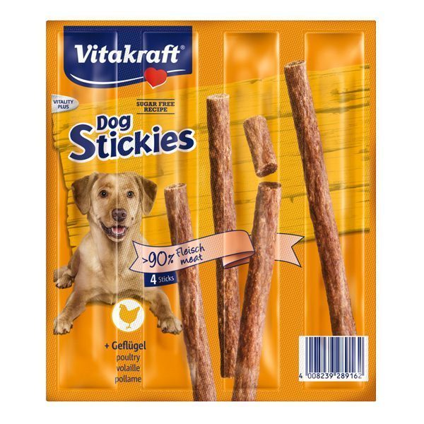 Vitakraft Dog Stickies Kümes Hayvanlı 44 Gr 14 - Lisinya