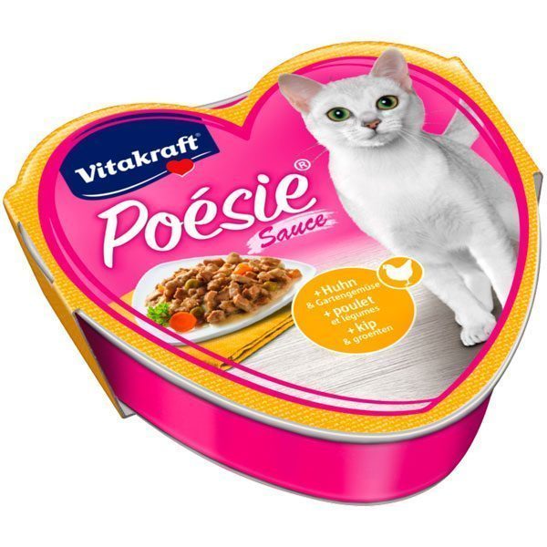 Vitakraft Poesie Tavuk Ve Sebzeli Yetişkin Kedi Konservesi 85 Gr - Lisinya