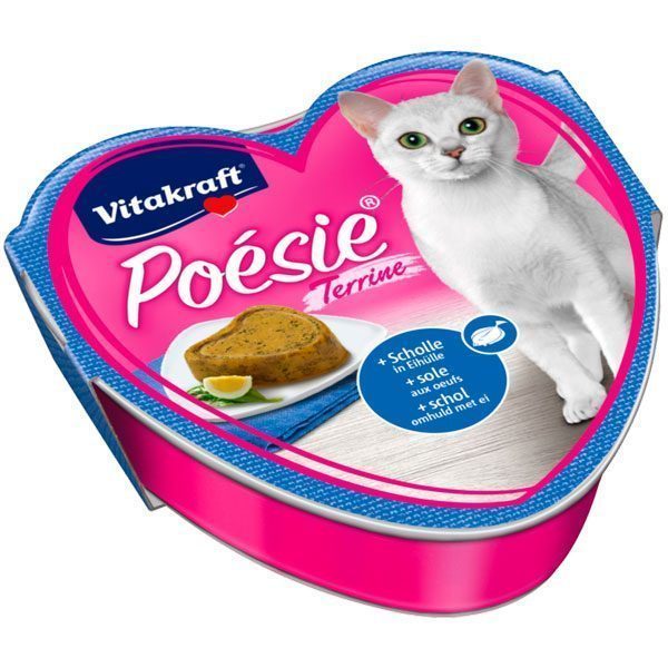 Vitakraft Poesie Yaş Kedi Mama Yumurta Sos Balık 85g - Lisinya