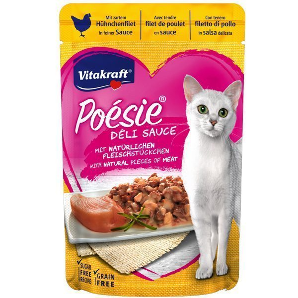 Vitakraft Poesie Tavuklu Pouch Kedi Maması 85G - Lisinya