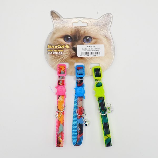 EuroCat Kedi Boy. Tas.Dalga Des.10mm28cm (3 lü) - Lisinya