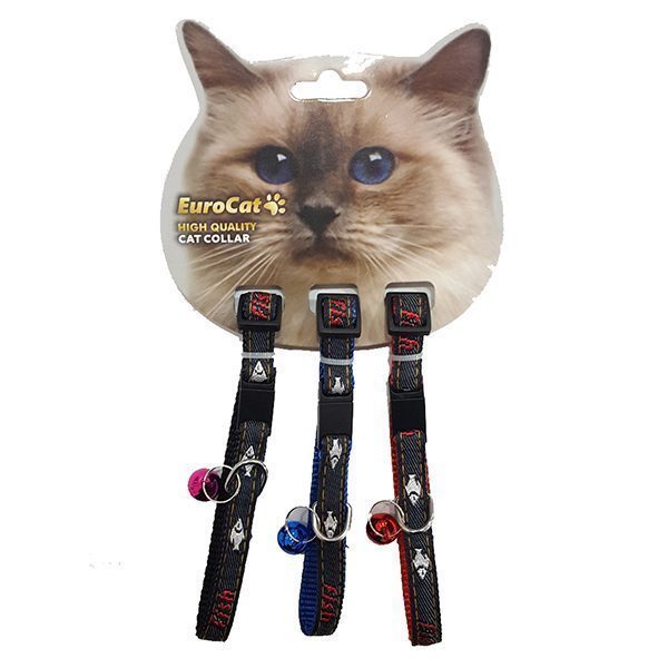 EuroCat Kedi Boy. Tas. Balık Des.10mm28cm (3 Lü) - Lisinya