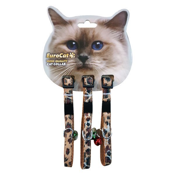 EuroCat Kedi Boy. Tas. Leopar Des.10mm28cm (3 Lü) - Lisinya