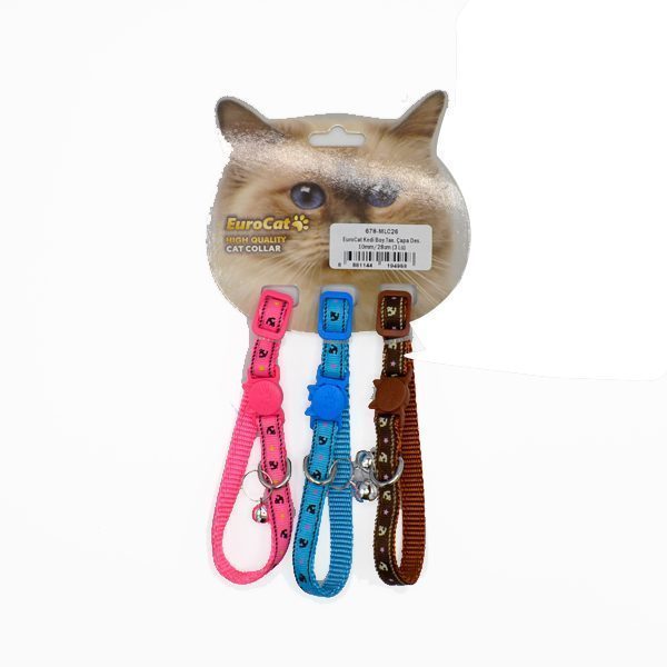 EuroCat Kedi Boy.Tas. Çapa Des. 10mm28cm (3 Lü) - Lisinya