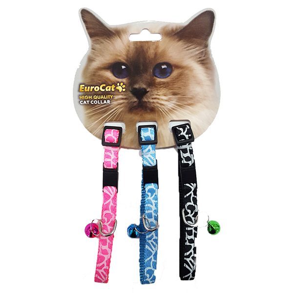 EuroCat Kedi Boy. Tas. Çizgi Des.10mm28cm (3 Lü) - Lisinya