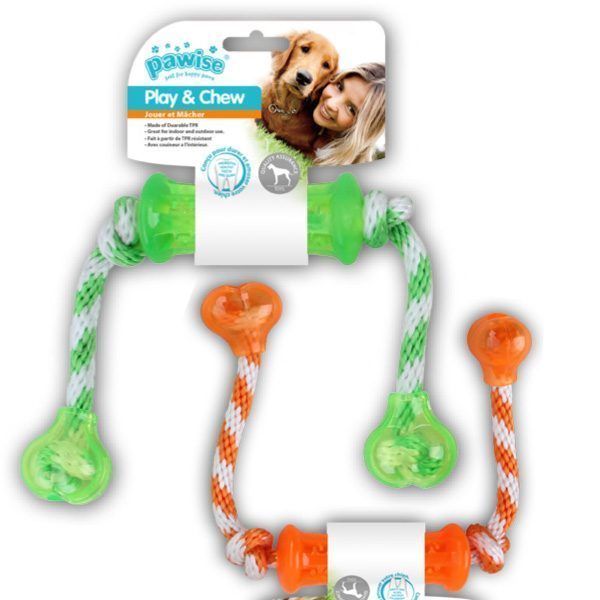 Pawise Halter Diş İpi Köpek Oyuncağı 40 cm - Lisinya