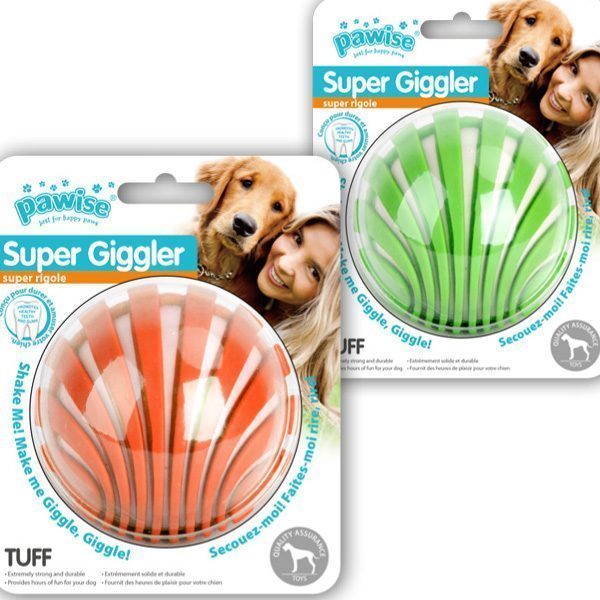 Pawise Super Gıggle Sesli Top Köpek Oyuncağı 8 Cm - Lisinya