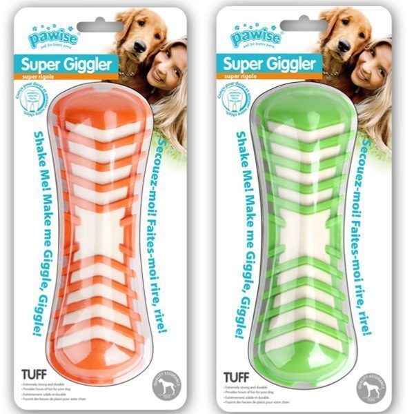 Pawise Super Gıggle Sesli Kemık Köpek Oyuncağı 19Cm - Lisinya