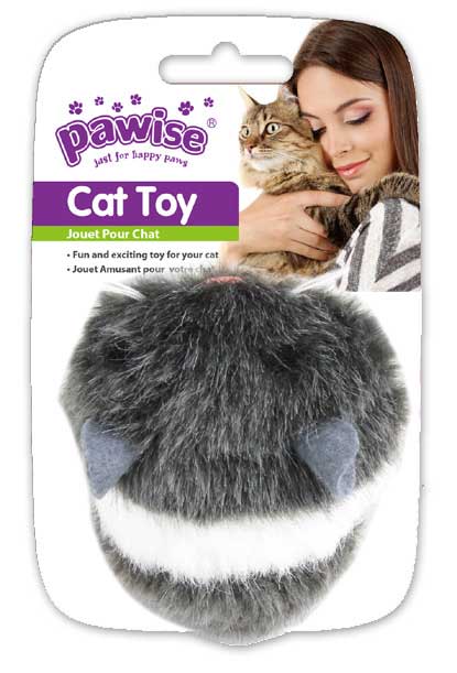 Pawise Kurmalı Kedi Oyuncağı Fare 8 cm - Lisinya