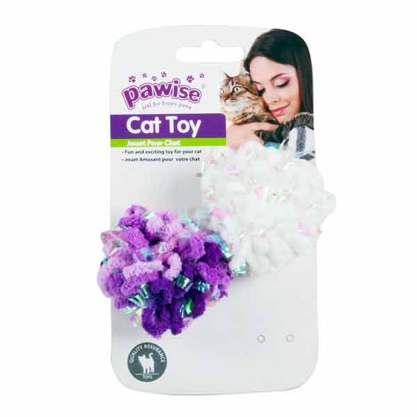 Pawise 2 Pk Glitter Caddice Balls - Lisinya