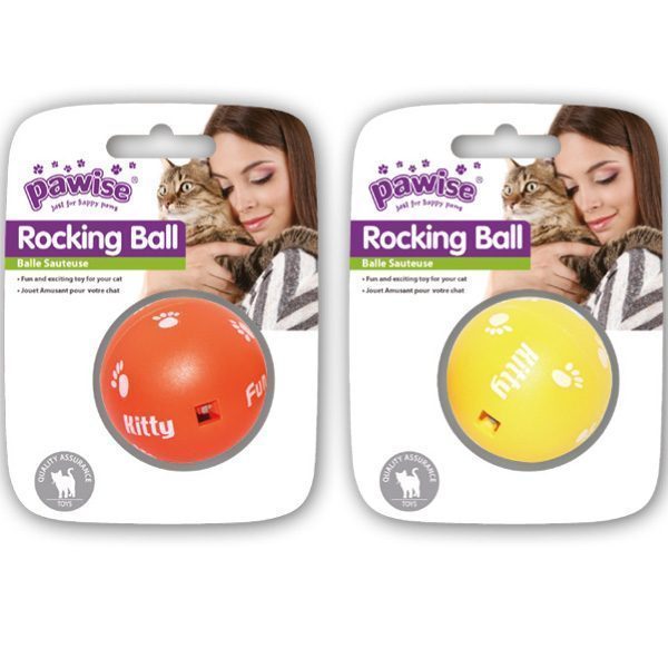 Pawise Rocking Ball Kedi Oyuncağı 5 cm Çap - Lisinya