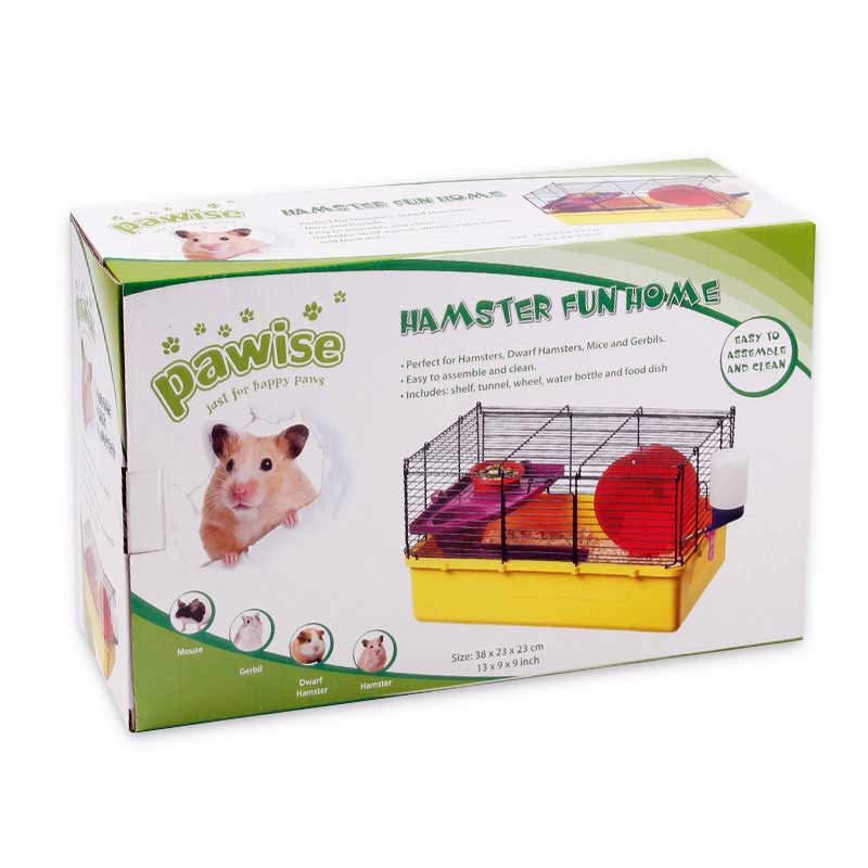 Pawise Hamster Kafesi 38x23x23 cm - Lisinya