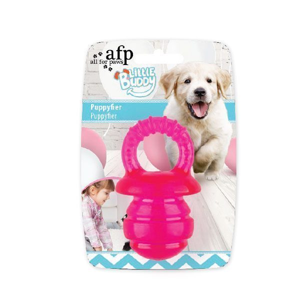 Afp Little Buddy - Puppyfier- Lastik Emzik Pembe L - Lisinya