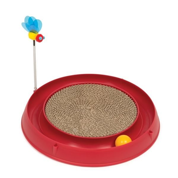 Catit Play Circ. Ball W. Scratch Pad - Lisinya