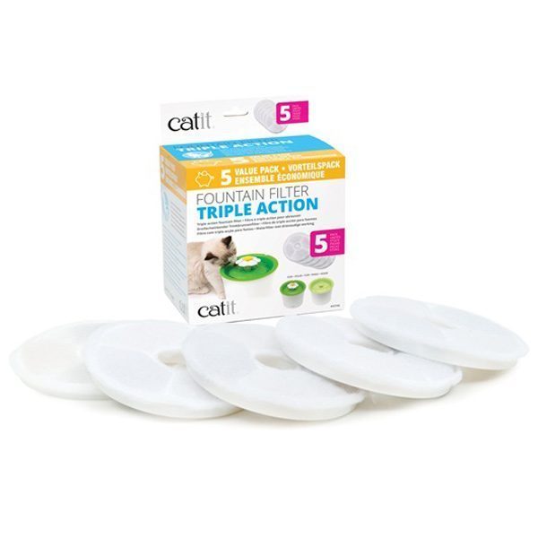 Catit 2.0 Triple Action Filter 5 pack - Lisinya