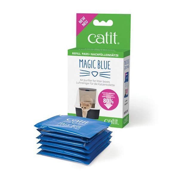 Catit Magic Blue Tuvalet Kabı Koku Giderici Yedek Kartuş - Lisinya