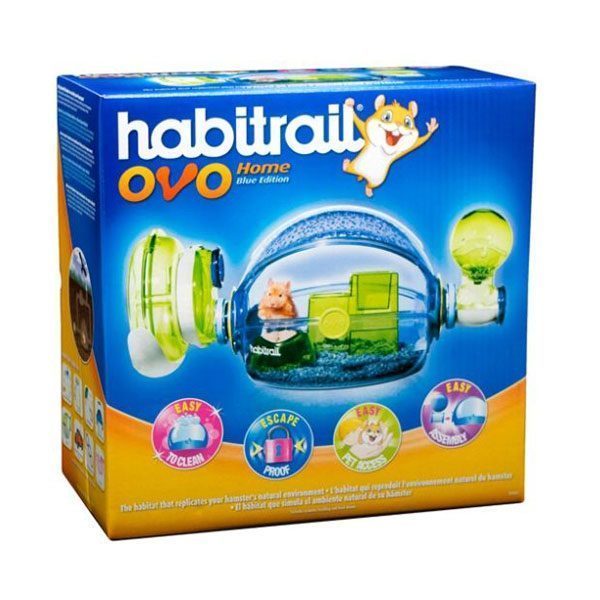 Habitrail Ovo Hamster Kafesi Mavi - Lisinya