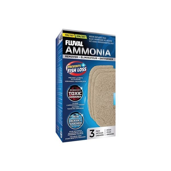 Fluval 107207 İçin Ammonia Remover 3 Lü Paket - Lisinya