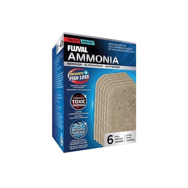 Fluval 307407 İçin Ammonia Remover 6 Lı Paket - Lisinya