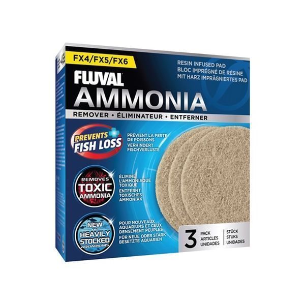 Fluval FX46 Amonyak Remover 3 lü Paket - Lisinya