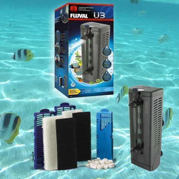 Fluval U3 İç Filtre 600 Lh - Lisinya