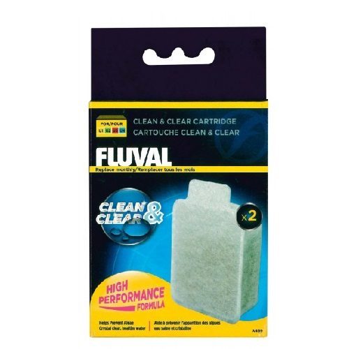 Fluval U filtre  Clean Clear Kartuş  2 Li Paket - Lisinya