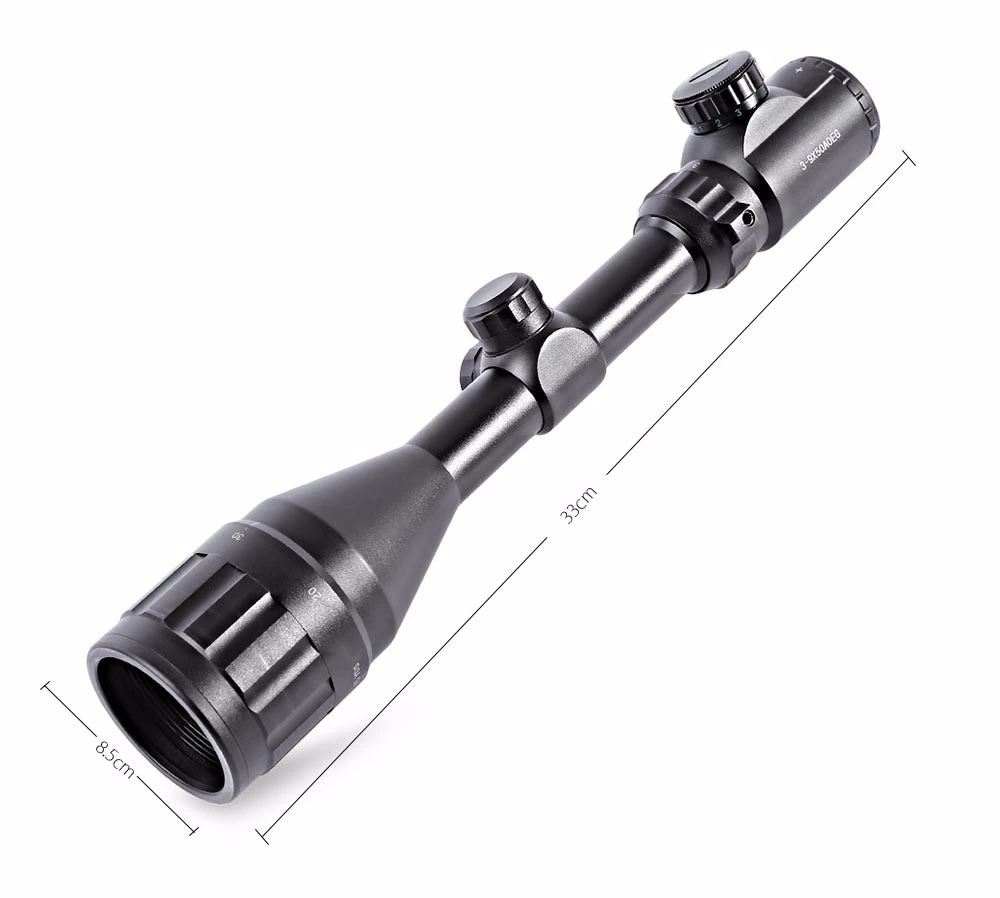 3-9x50aoeg Çıft Işıklı Retikül Optik Görüş Kapsamlı Zoomlu Ateşli Aletler Dürbün(b) ( Lisinya )