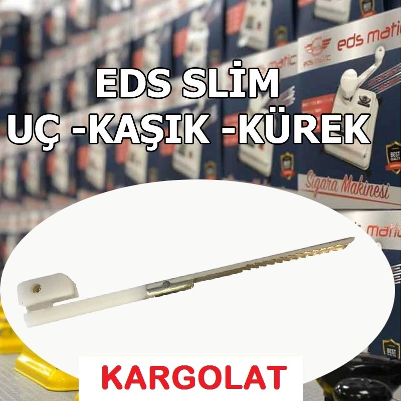 3lü Set Eds Slim Ürün Kesme Makinası Yedek Kaşık İnce Sarım Yedek Uc Kürek ( Lisinya )