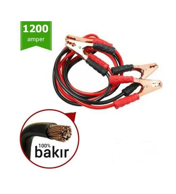 Akü Takviye Kablosu 1200 Amper (taşıma Çantalı) ( Lisinya )