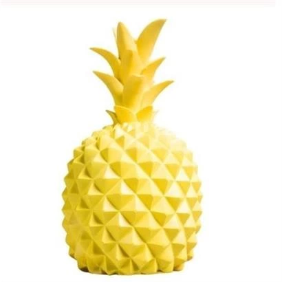 Ananas Şeklinde Desenli Büyük Boy Pilli Masa Ve Gece Lambası ( Lisinya )