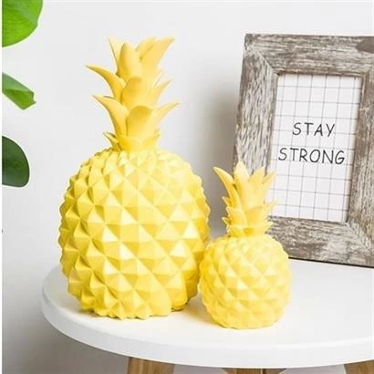 Ananas Şeklinde Desenli Büyük Boy Pilli Masa Ve Gece Lambası ( Lisinya )