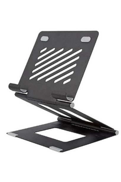 ®  Ayarlanabilir Metal Dizüstü Destek Tabanı Katlanabilir Taşınabilir Laptop Sehpası Standı ( Lisinya )