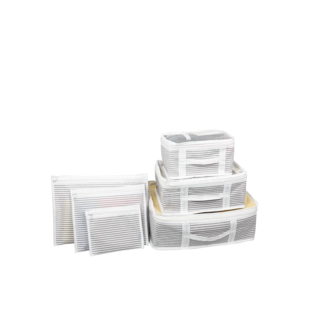 Bavul İçi Organizer Seti - Yatak Odası Organizer Set - Makyaj Organizer Mini Hurçlar (6 Parça) ( Lisinya )