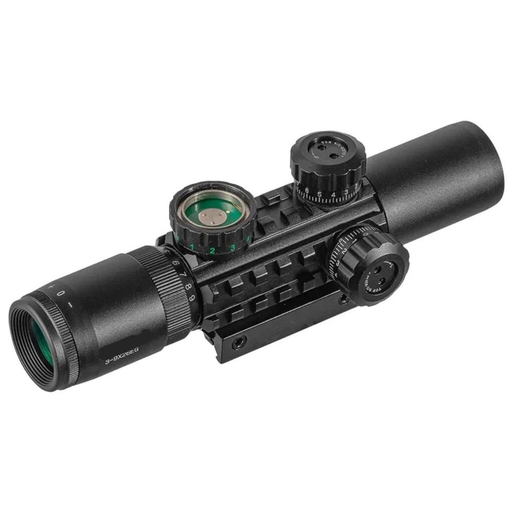 C3-9x26eg   Raylı Çift Işıklı Tüfek Dürbünü  11mm/22mm ( Lisinya )