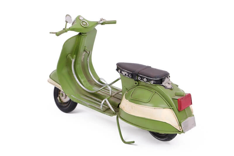 Dekoratif Metal Scooter